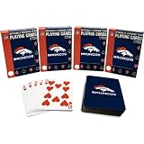 Pro Specialties Denver Broncos Playing Cards- 4 Pack
