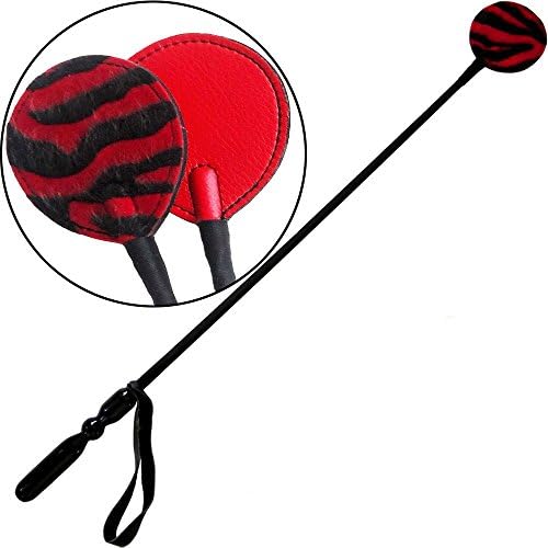 Faux Leather Red Zebra Print Crop