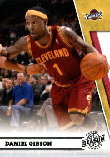 2010/11 Panini Season Update Basketball Card # 42 Daniel Gibson Cleveland Cavaliers In a Protective Screwdown Display Case !