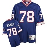 Bruce Smith Buffalo Bills Blue NFL Premier 1990 Throwback Jersey - X-Large