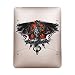 iPad 5-in-1 Case Metal Bronze Dragon Sword with Skulls and Chains