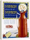 THERMOS FLASK ADVERT - 16 Inch Canvas Print (40 cm) by Mary Evans  from Mary Evans
