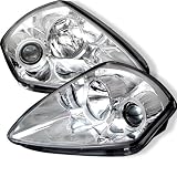 Best Price Spyder Auto Mitsubishi Eclipse Chrome Halogen Projector Headlight