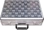 Coffin Case SK68 Black Kross Skull Plate Briefcase