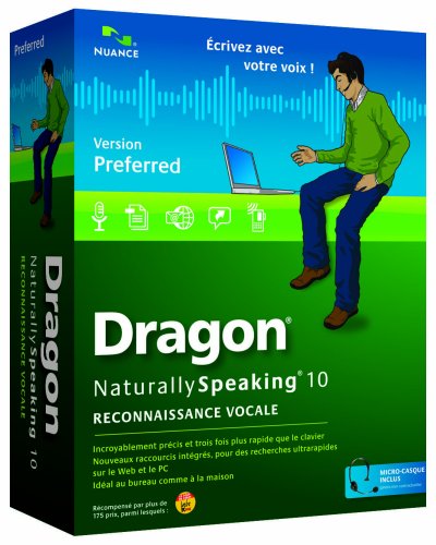 Dragon NaturallySpeaking preferred v10