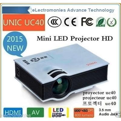 UNIC UC40 Projector 1080p