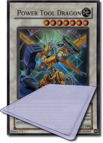 YuGiOh Card(Limited Edition):CT06-EN001 Power Tool Dragon(Secret Rare)
