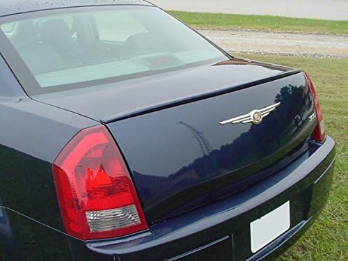 Chrysler 300 DAR Pre-Painted Lip Mount Spoiler - Brilliant Black Crystal Coat (XR) - DR-356-XR
