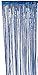 Fun Express Blue Metallic Fringe Curtain for Party - Party Decor - Door Decor - Door Borders & Curtains - Party - VBS Vacation Bible School Supplies/Decor - 1 Piece