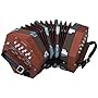 Hohner D40 Concertina with Gig Bag