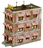 Life-Like Trains  HO Scale Building Kits - Belvedere Downtown Hotel
