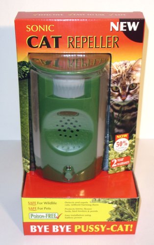 Childrens Toyshop  Kitchen & Housewares : Sonic cat repeller, scarer, deterrent