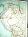 Antique Map North East + West South America