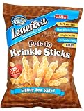 LesserEvil Potato Krinkle Sticks, Lightly Sea Salted, 1.2-Ounce Bags (Pack of 24)