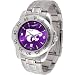 Kansas State Wildcats NCAA AnoChrome Sport Mens Watch (Metal Band)