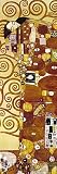 The Fulfillment (detail I), 1905-1911 by Gustav Klimt,12 in. x 36 in.