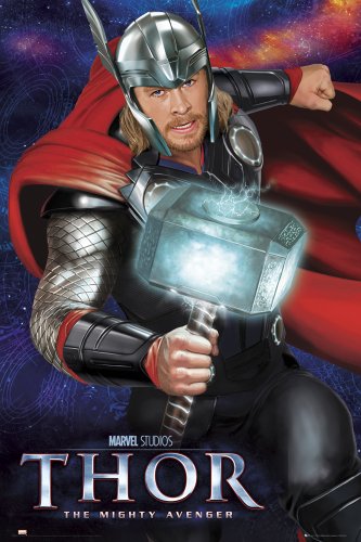Empire 379726 Thor Movie - Hammer - Poster TV Kino Movie - Gr&ouml;sse 61 x 91.5 cm