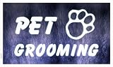 Advertising Plane - ba269 - OPEN PET GROOMING Shop Dog Cat - 90x52,5 cm