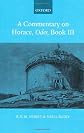 A Commentary on Horace: Odes, Book I  (Commentary on Horace)