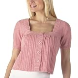 Juniors' Mossimo Supply Co. Square-Neck Cardigan - Pale Ruby Heather