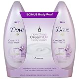 Dove Cream Oil Body Wash 19.4oz (2 Pack)