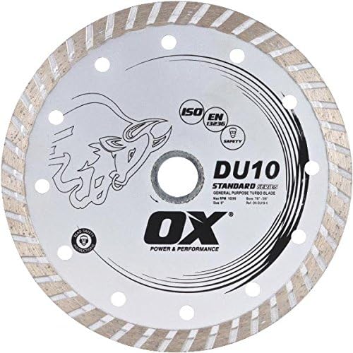 OX Group USA 4.5" Turbo Diamond Blade