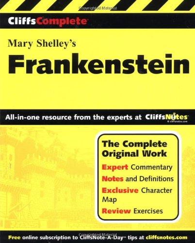 Frankenstein: Complete Study Edition (Cliffs Notes)