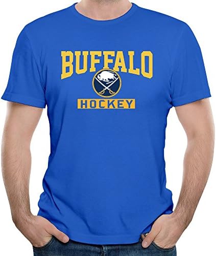 Mens Buffalo Sabres Hockey City Pride Logo O Neck Short Sleeve T Shirt Tee