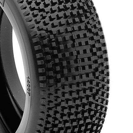 AKA Racing Impact EVO Pre-Mounted Yellow 1/8th Scale Buggy Soft Tires (2)
