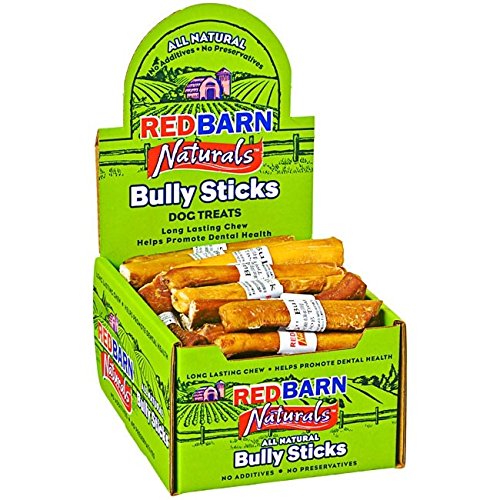 Redbarn Natural Dog Treat Bully Stick 5in (Pack of 25)
