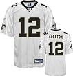 Marques Colston Jersey: Reebok White Replica #12 New Orleans Saints Jersey