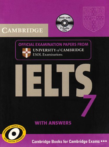 Cambridge IELTS 7 Self-study Pack (Student's Book with Answers and Audio CDs (2)): Examination Papers from University of Cambridge ESOL Examinations (IELTS Practice Tests)