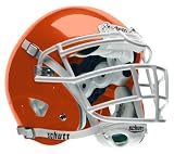 Schutt Youth XP Hybrid Football HELMETS MOLDED 009-BURNT ORANGE YOUTH 2X-SMALL