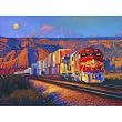 New Mexico Moon 1000pc Jigsaw Puzzle by John Winfield
