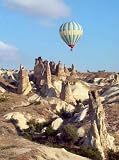 Hot Air Balloon over Cappadocia, Turkey - Peel and Stick Wall Decal by Wallmonkeys