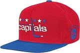 Washington Capitals Mitchell & Ness NHL Red Throwback Vintage Snap back Hat