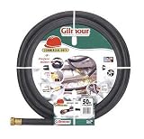 Gilmour 19 Series All-Purpose Rubber Hose 5/8-Inch by 50 Feet, Black #19-58050