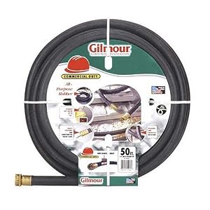 Gilmour 19 Series All-Purpose Rubber Hose 5 8-Inch by 50 Feet Black 19-58050 by 