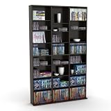 Atlantic 38435683 Oskar 756 Media Storage Cabinet (Espresso) ~ Atlantic