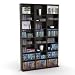 Atlantic 38435683 Oskar 756 Media Storage Cabinet (Espresso)