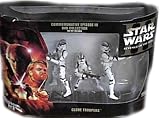 Star Wars Revenge of the Sith Commemorative Episode III DVD Collection Clone Troopers Walmart Exclusive Action Figures