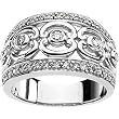 Platinum Diamond Ring - 0.33 Ct.