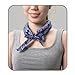 JellyBeadZ Brand Neck Cooling Scarf Wrap, Keeps You Cool, Sports Bandana- Black