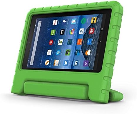 ORANEA Fire 7 2015 Case - Kids Friendly Shockproof Convertible Handle Stand Cover for Amazon Fire Tablet (7 inch Display - 5th Generation, 2015 Release Only) (Green-3)