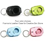 Fosmon's Premium Leather Key Chain Case for Creative Labs Zen Stone