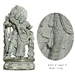Krishna Radha Stone Statue Religious Gifts (sos123)