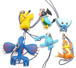 Pokemon Charms series 3 Capsule Toys Set of 6