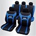Produkt-Bild: Petex Auto Sitzbezug - Set Super-Speed, blau 11tlg.