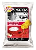 Lays Sensations Kettle Cooked Potato Chips, Sweet Chili & Sour Cream, 1.375-Ounce Bags (Pack of 60)