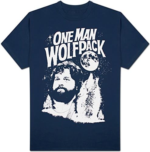The Hangover Alan One Man Wolfpack Navy T-shirt Tee